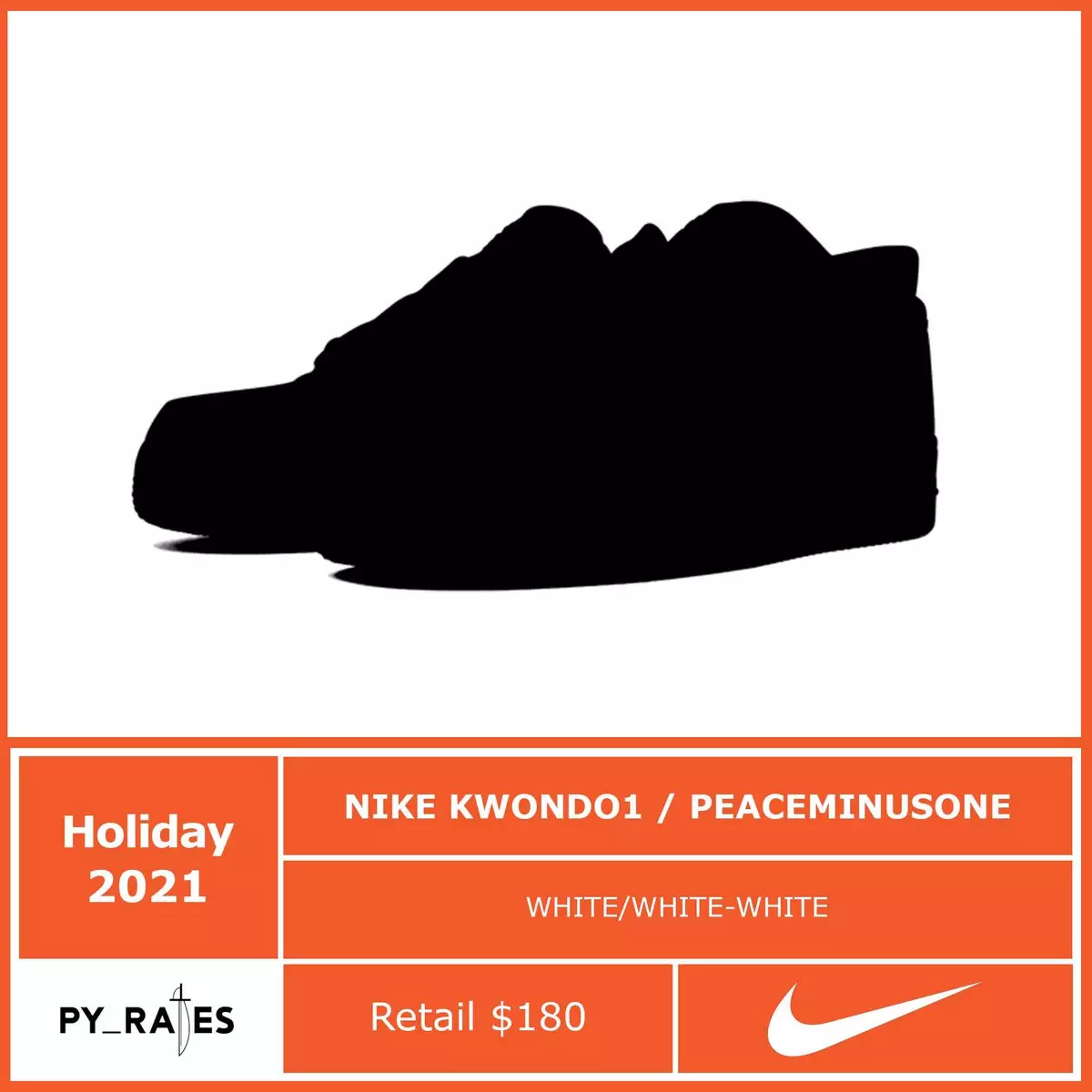 Peaceminusone Nike Kwondo 1 Releasedatum