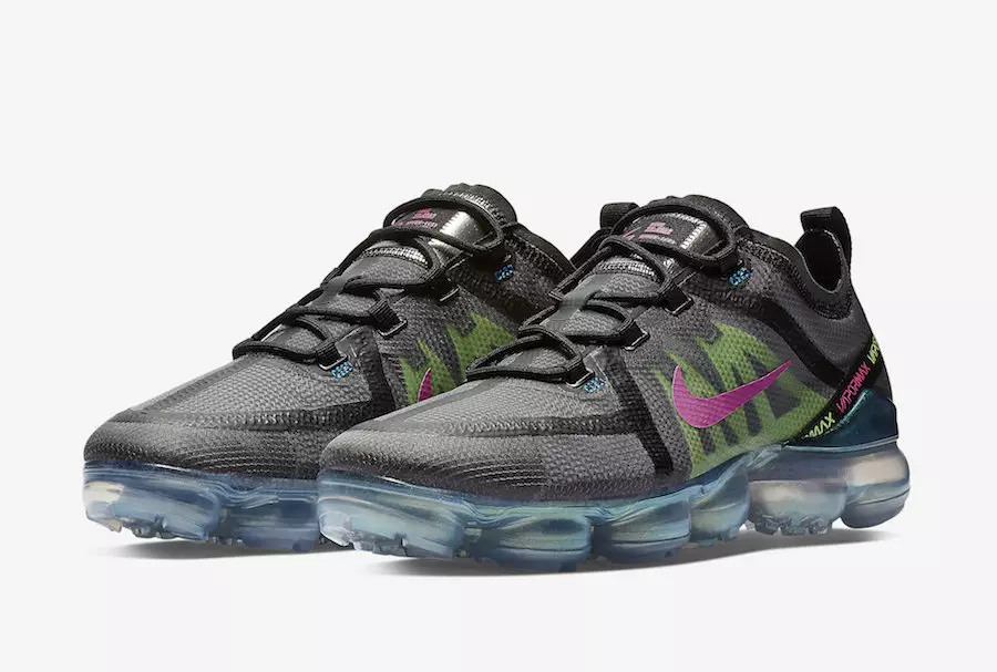 Nike Air VaporMax 2019 PRM Active Fuchsia Lime Blast AT6810-001 Dáta Eisiúna