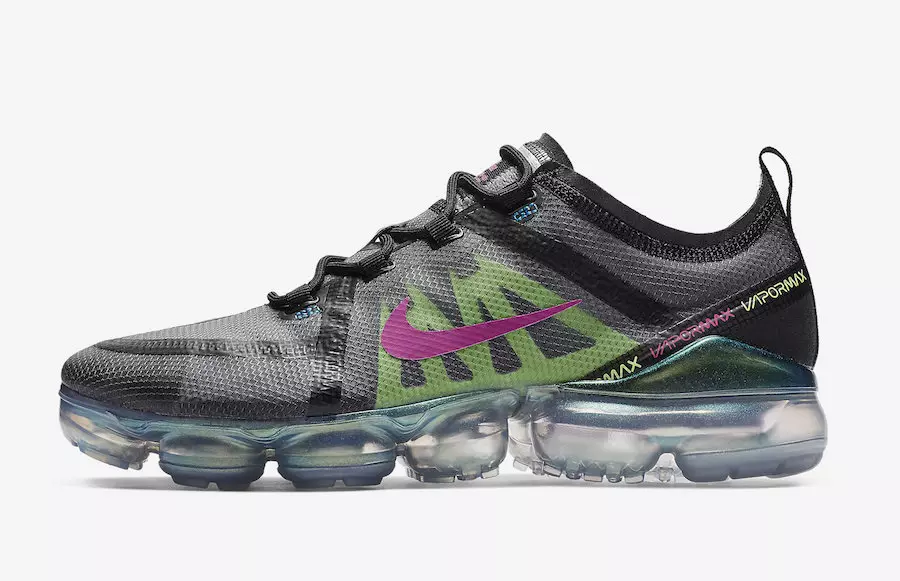 Nike Air VaporMax 2019 PRM Active Fuchsia Lime Blast AT6810-001 Julkaisupäivä