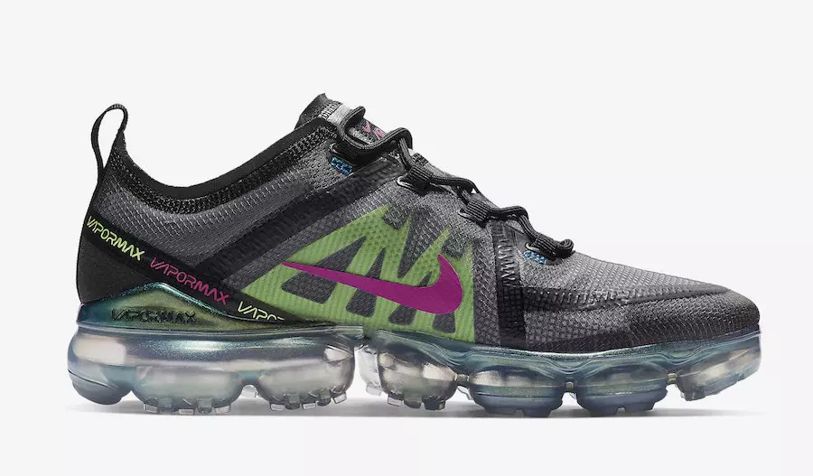 Ngày phát hành Nike Air VaporMax 2019 PRM Active Fuchsia Lime Blast AT6810-001