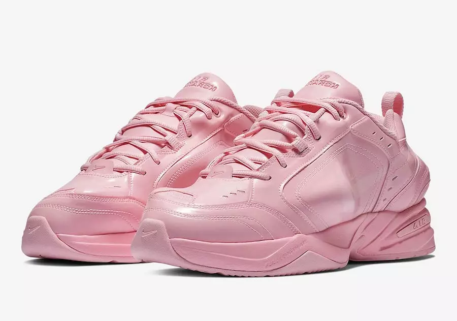 Επίσημες φωτογραφίες του Martine Rose x Nike Air Monarch 4 σε ροζ