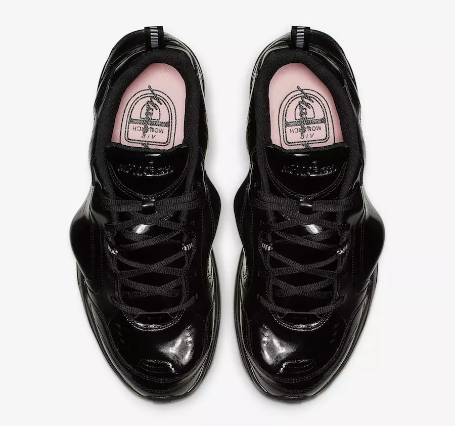 Nike Air Monarch Martine Rose Black AT3147-001 תאריך שחרור