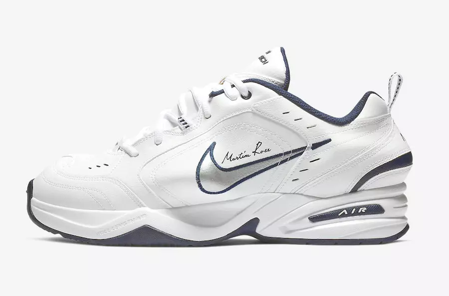 Nike Air Monarch Martine Rose White AT3147-100 تاريخ الإصدار