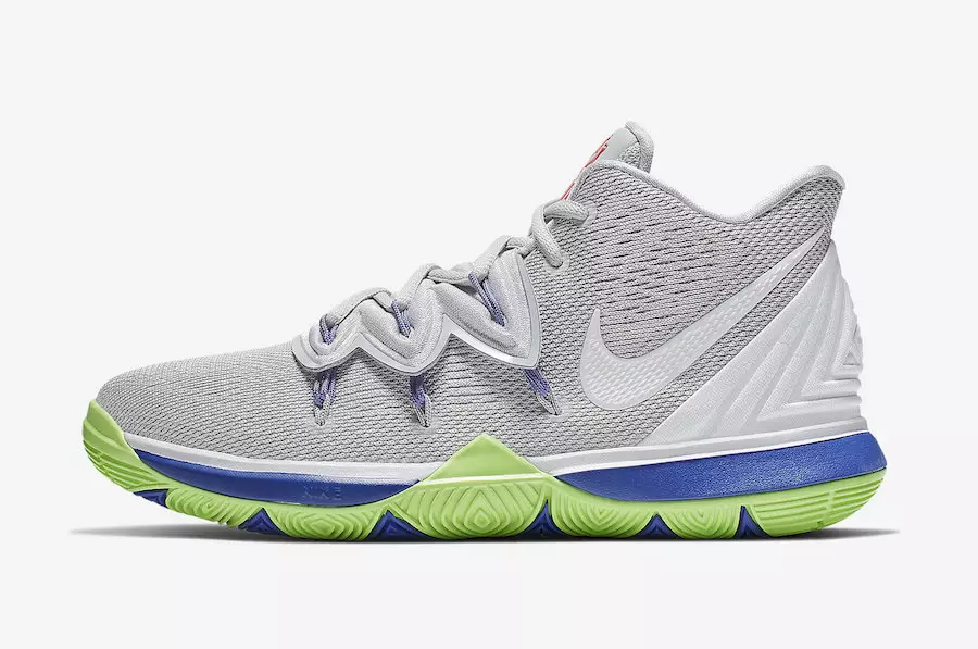 Nike Kyrie 5 Wolf Grey Lime Blast AQ2456-099 Թողարկման ամսաթիվ