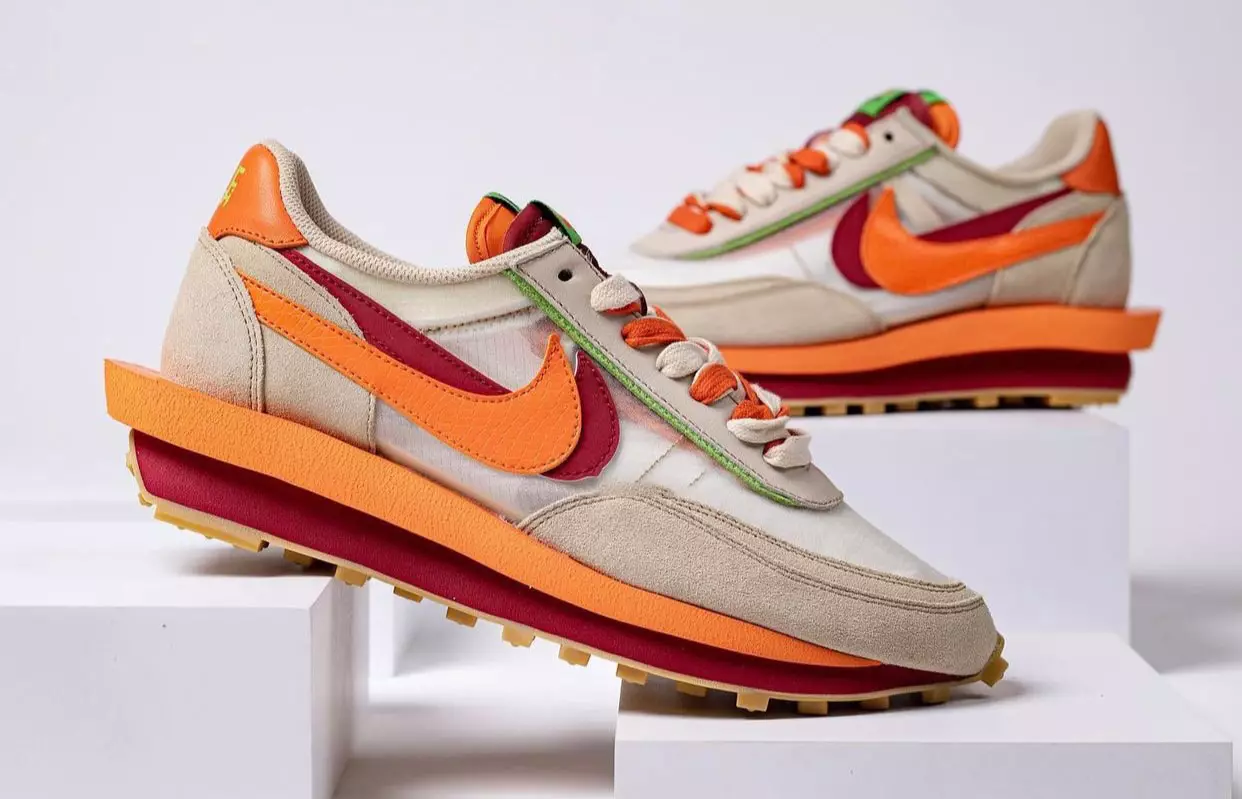 Clot Sacai Nike LDWaffle DH1347-100 Datum vydání