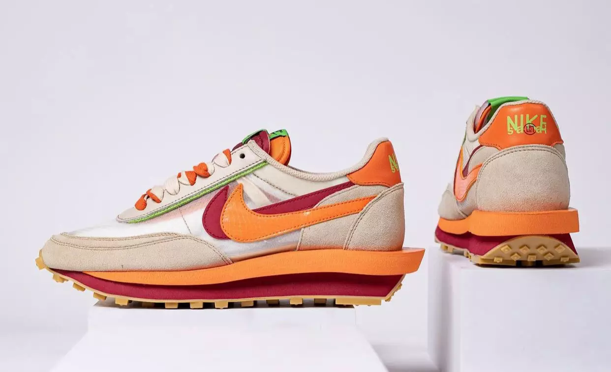 Clot Sacai Nike LDWaffle DH1347-100 Tarikh Tayangan