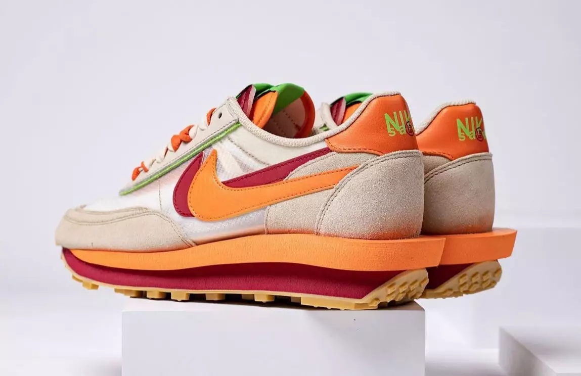 Clot Sacai Nike LDWaffle DH1347-100 Tanggal Rilis