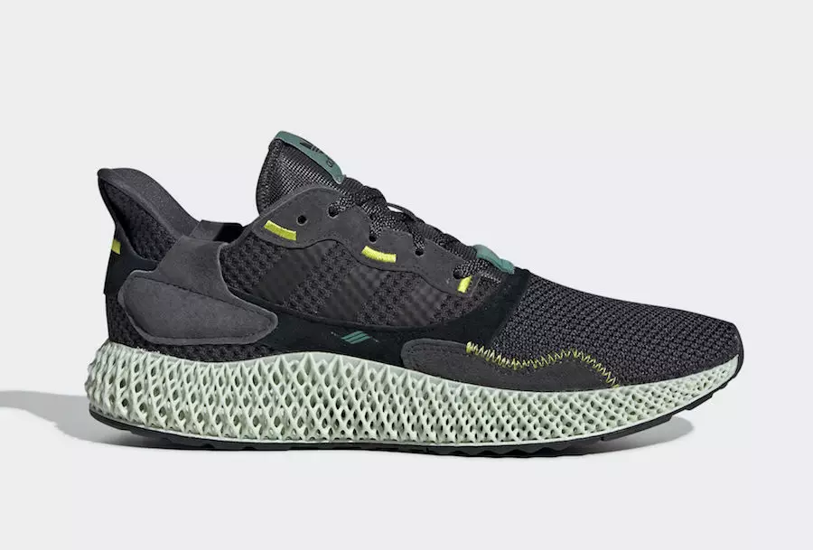 Adidas ZX 4000 4D "Carbon" julkaisupäivä