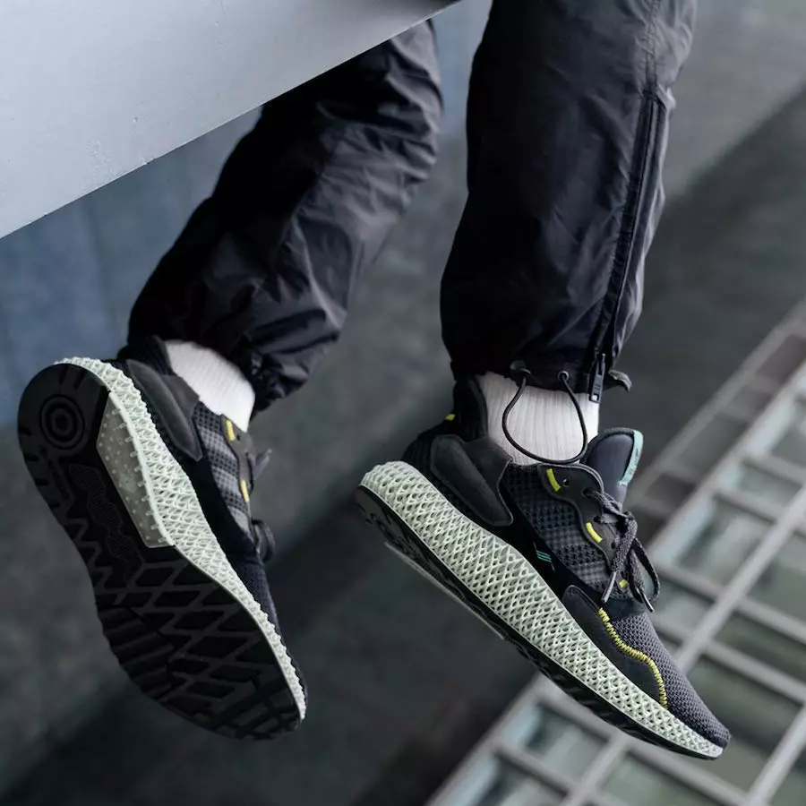 adidas ZX 4000 4D Carbon On-Feet Fecha de lanzamiento