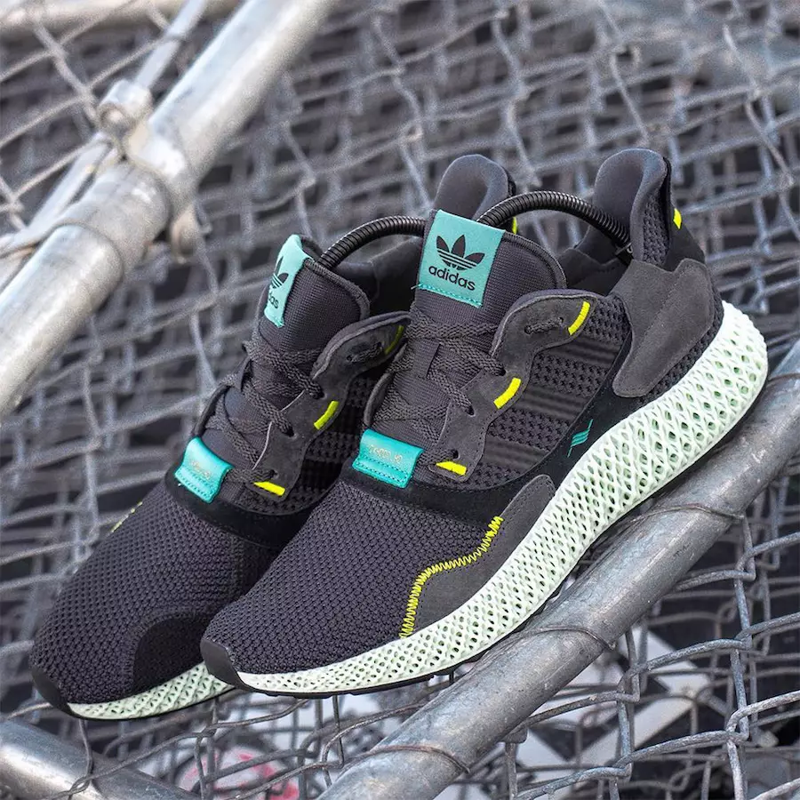 Adidas ZX 4000 4D Dáta Eisiúna Carbóin