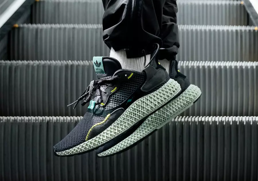 adidas ZX 4000 4D Carbon On-Feet Шығарылым күні