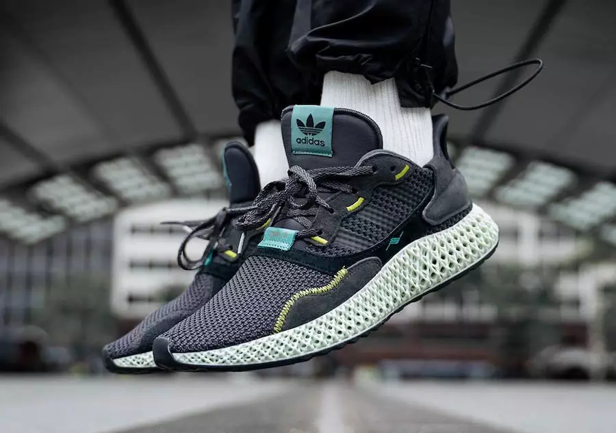 adidas ZX 4000 4D Carbon On-Feet ဖြန့်ချိသည့်ရက်စွဲ