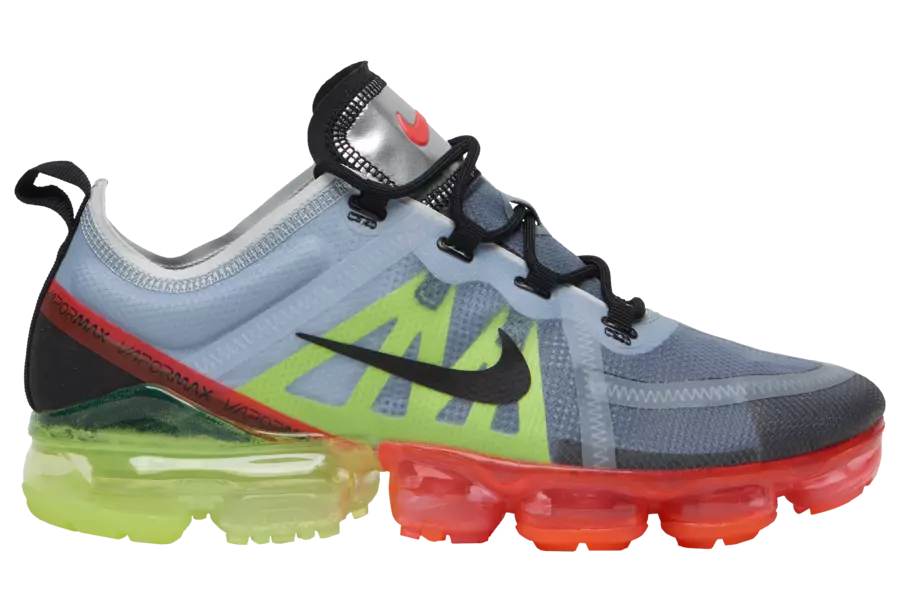 Nike Air VaporMax 2019 Pure Platinum Black Volt Bright Crimson AR6631-007 Data de llançament