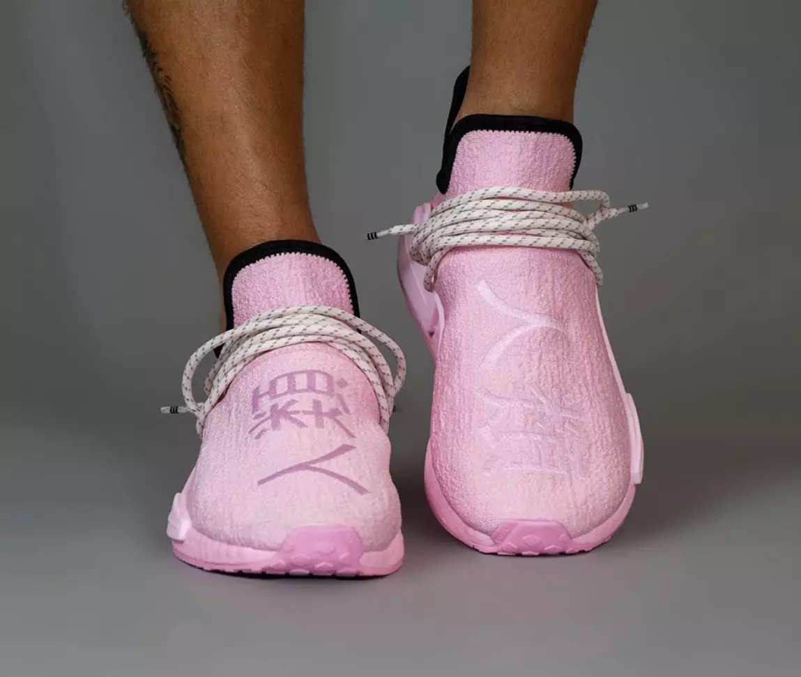 Pharrell adidas NMD Hu Pink GY0088 Data de llançament