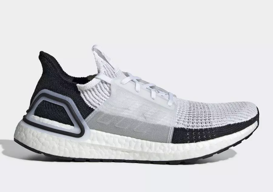 adidas Ultra Boost 2019 trắng đen B37707