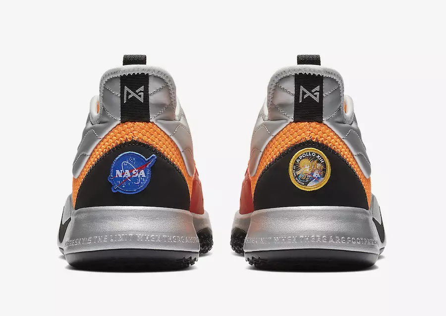 Nike PG 3 NASA Total Orange CI2666-800 Releasedatum Prijs