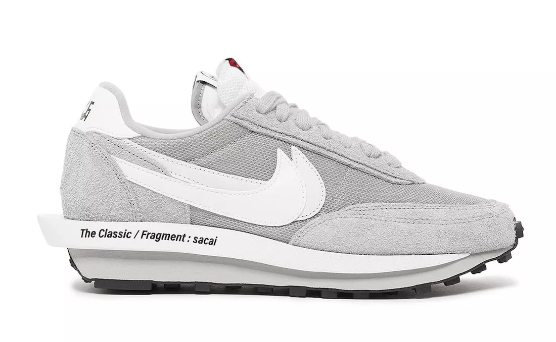 Fragment Sacai Nike LDWaffle Wolf Grey DH2684-001