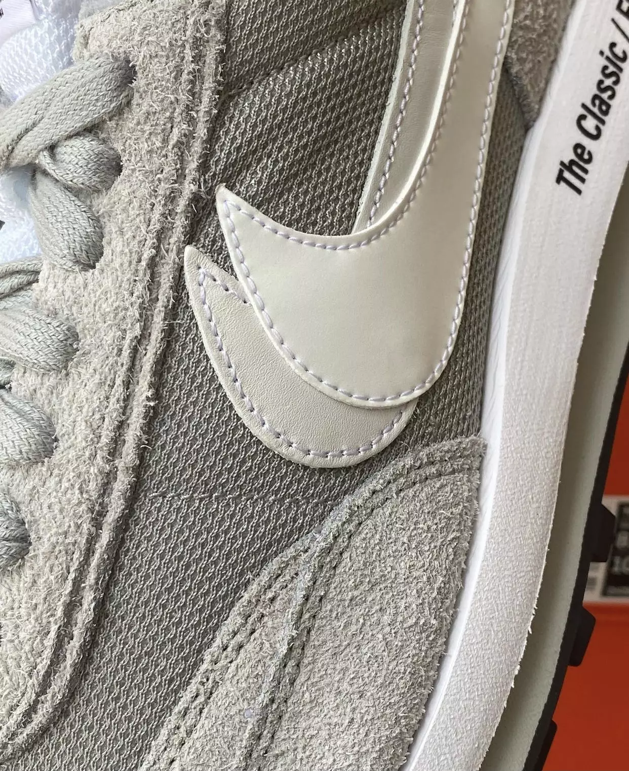 Fragment Sacai Nike LDWaffle Wolf Grey DH2684-001 Utgivningsdatum Prissättning