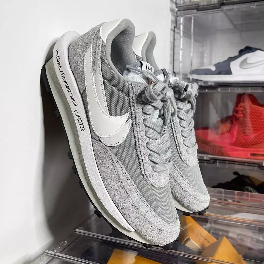 Fragment Sacai Nike LDWaffle 그레이 화이트 DH2684-001 발매일