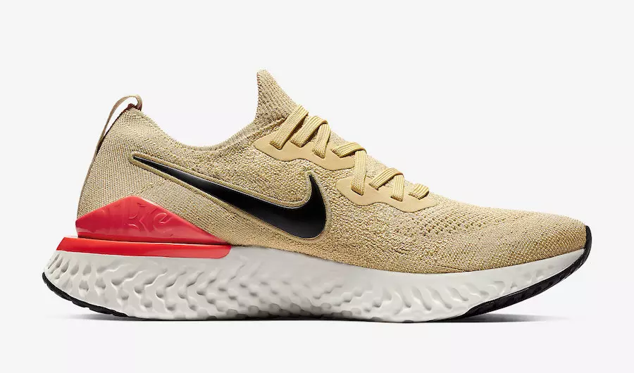 Nike Epic React Flyknit 2 Club Gold BQ8928-700 תאריך שחרור