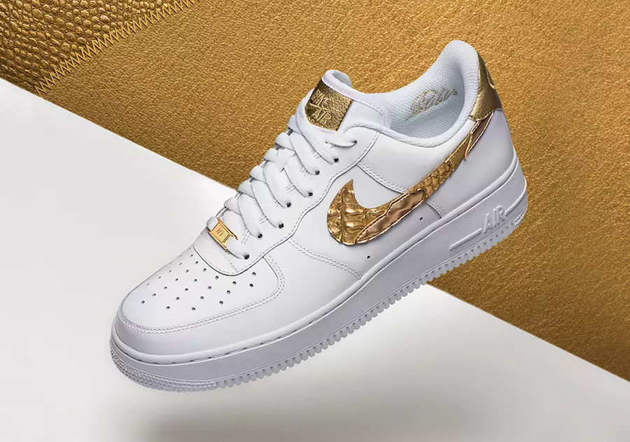 Nike Air Force 1 CR7 Golden Patchwork AQ0666-100