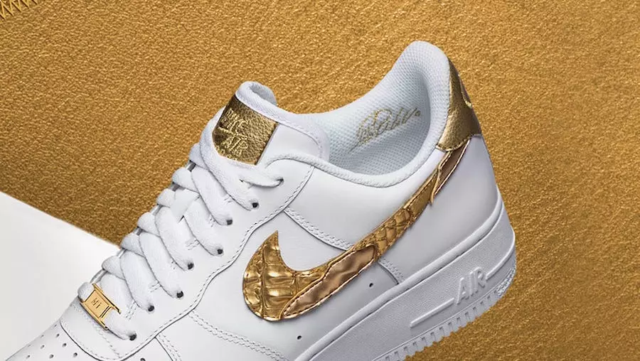 Nike Air Force 1 CR7 Cristiano Ronaldo Golden Patchwork AQ0666-100