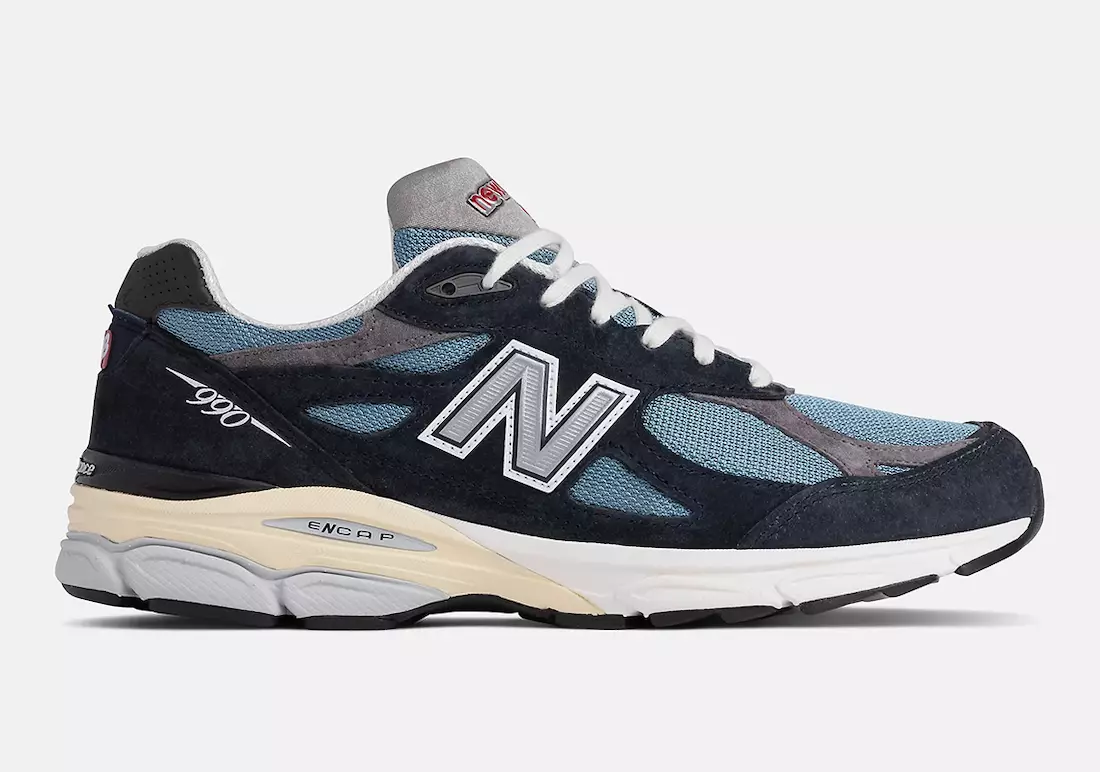 New Balance 990v3 ကို USA Navy M990TE3 တွင် ထုတ်လုပ်သည့် ရက်စွဲ