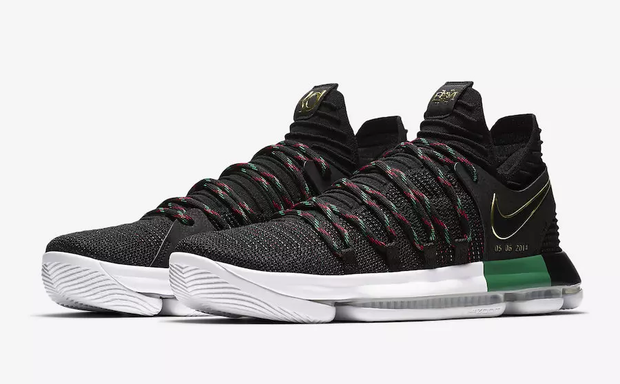 Nike KD 10 BHM Qora tarix oyi AA4197-003