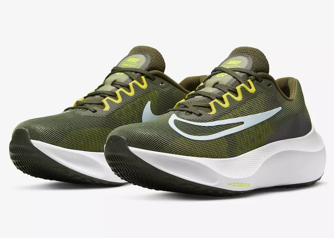 Nike Zoom Fly 5 Didedahkan dalam Warna Hijau Zaitun