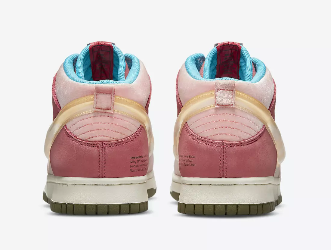 Social status Nike Dunk Mid Pink Glaze DJ1173-600 Releasedatum