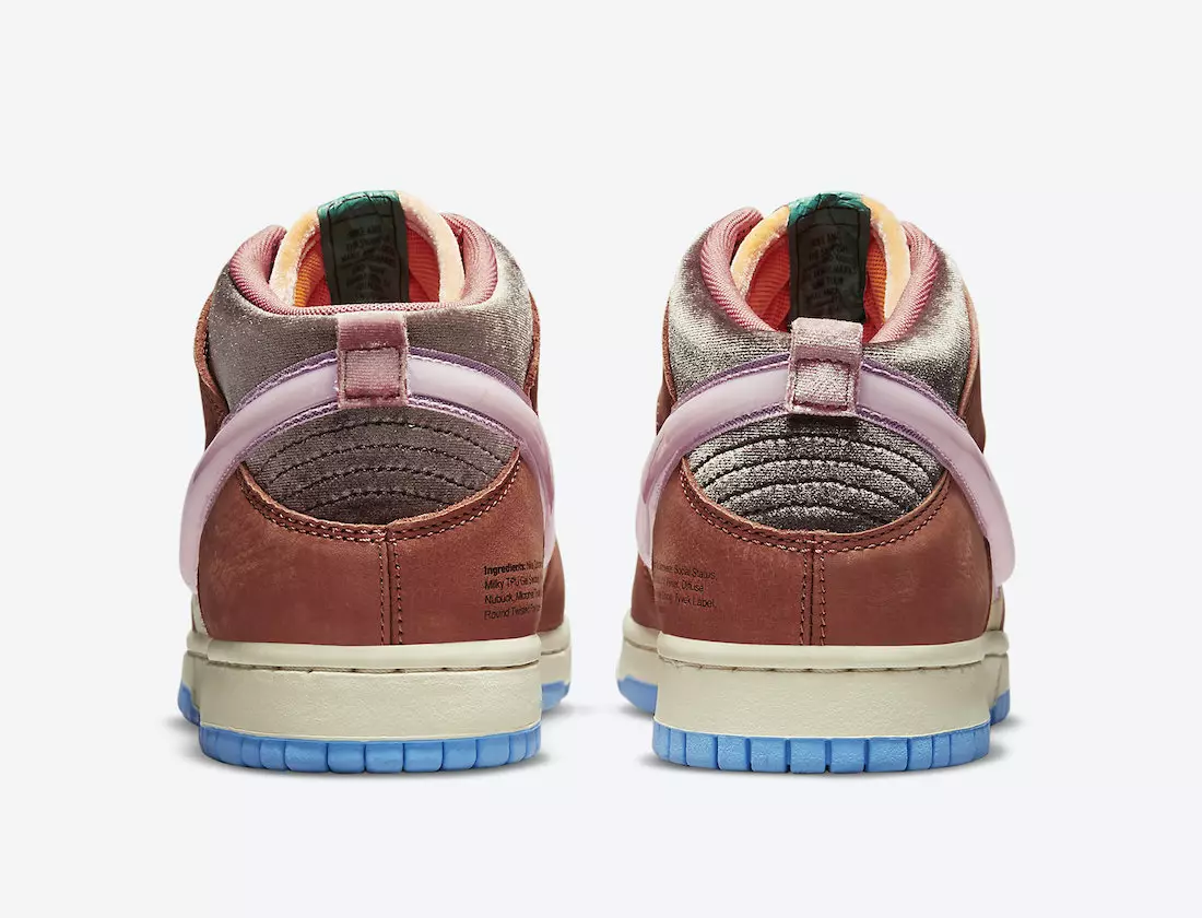 Društveni status Nike Dunk Mid Burnt Brown DJ1173-700 Datum izdavanja