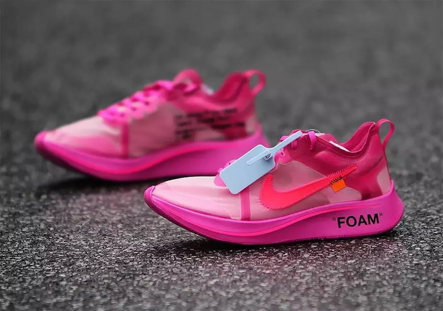 Off-White Nike Zoom Fly Pink AJ4588-600 Fecha de lanzamiento