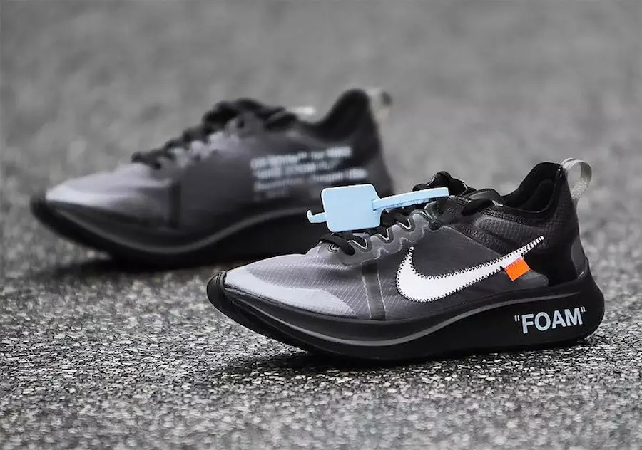 Off-White Nike Zoom Fly Black AJ4588-001 Utgivelsesdato