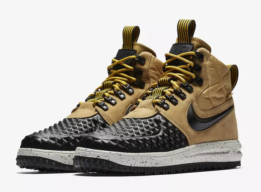 Nike Lunar Force 1 Duckboot Black Tan 916682-701