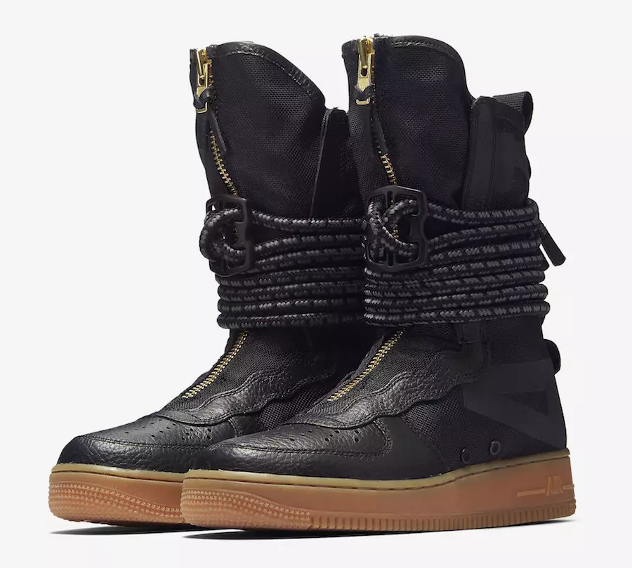 Çamçakëz e lartë e zezë Nike SF-AF1 AA3965-001