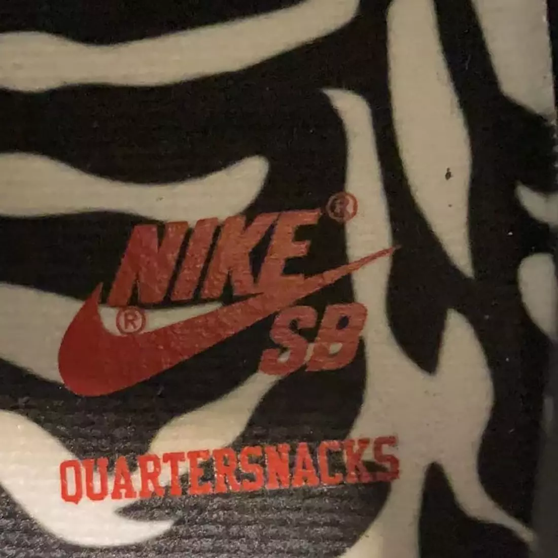 Quartersnacks Nike SB Dunk Low Zebra 2021 utgivelsesdato