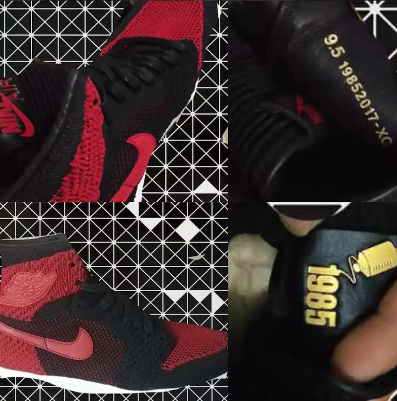 „Air Jordan 1 OG Flyknit Bred“ išleidimo data