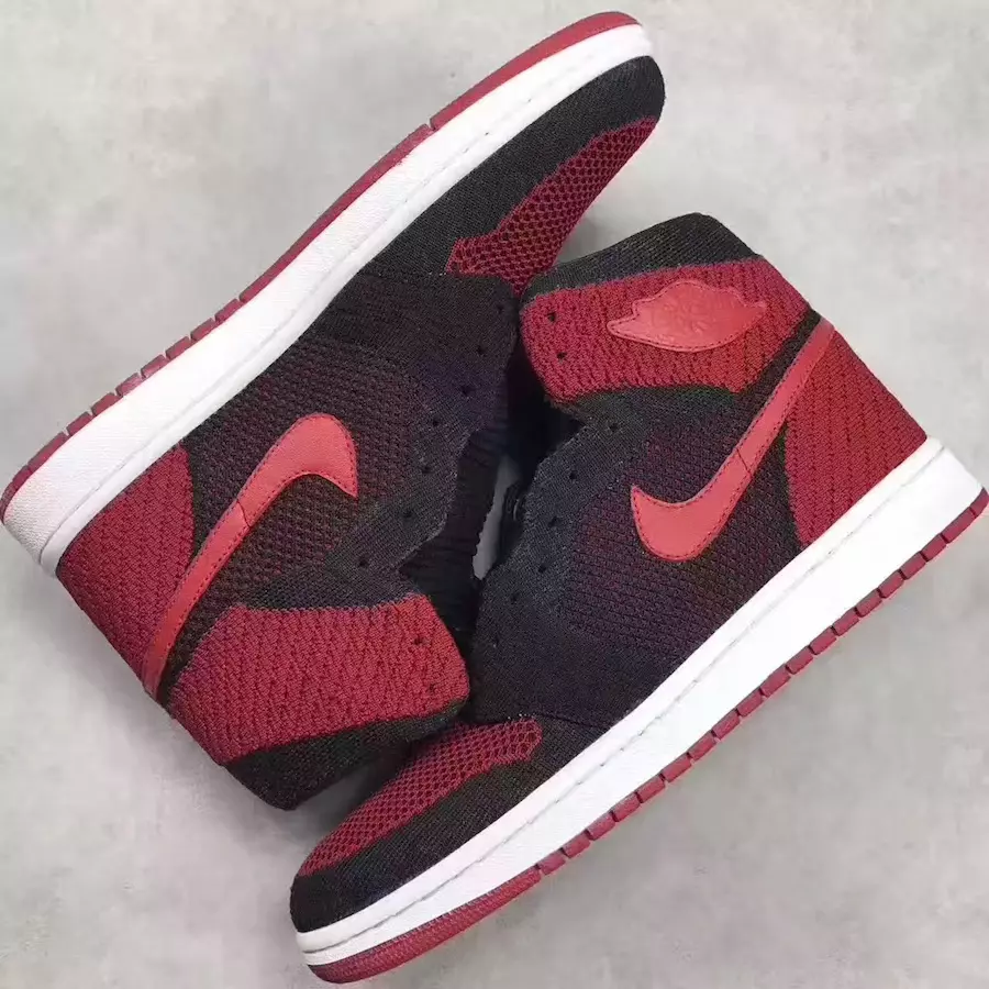 Aer Jordan 1 Flyknit Phóraítear Nike Aeir