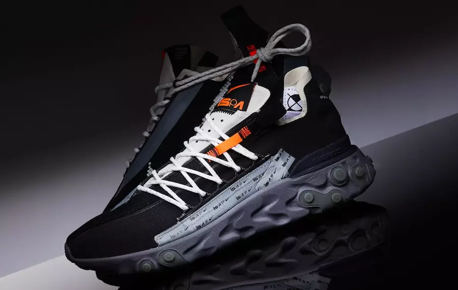 Nike React WR ISPA Black Metallic Silver AR8555-001 Дата выпуску