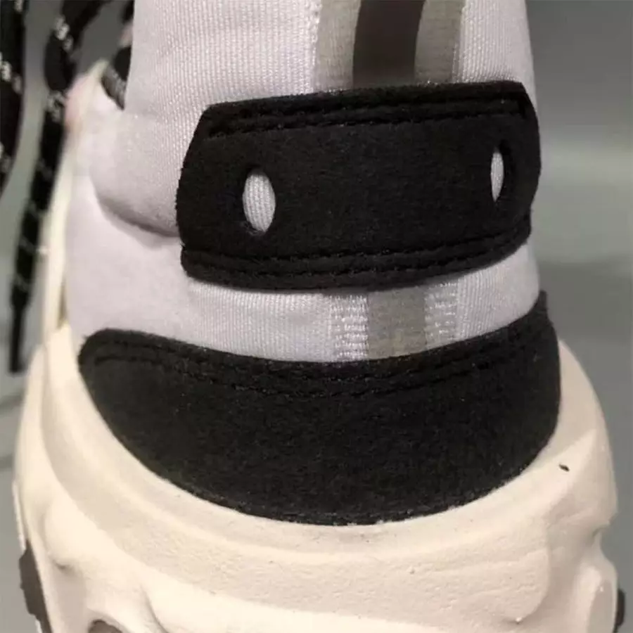 Nike Presto React սև սպիտակ կրունկ