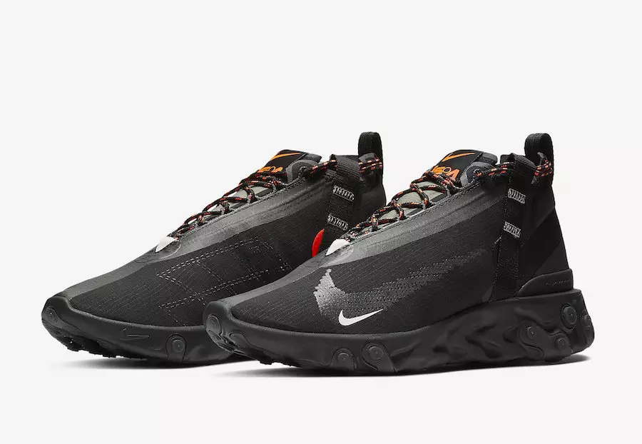 Nike React LW WR Mid ISPA Black AT3143-001 Išleidimo data