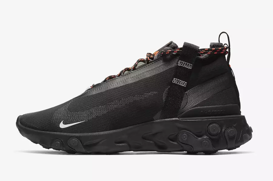 تاريخ الإصدار Nike React LW WR Mid ISPA Black AT3143-001