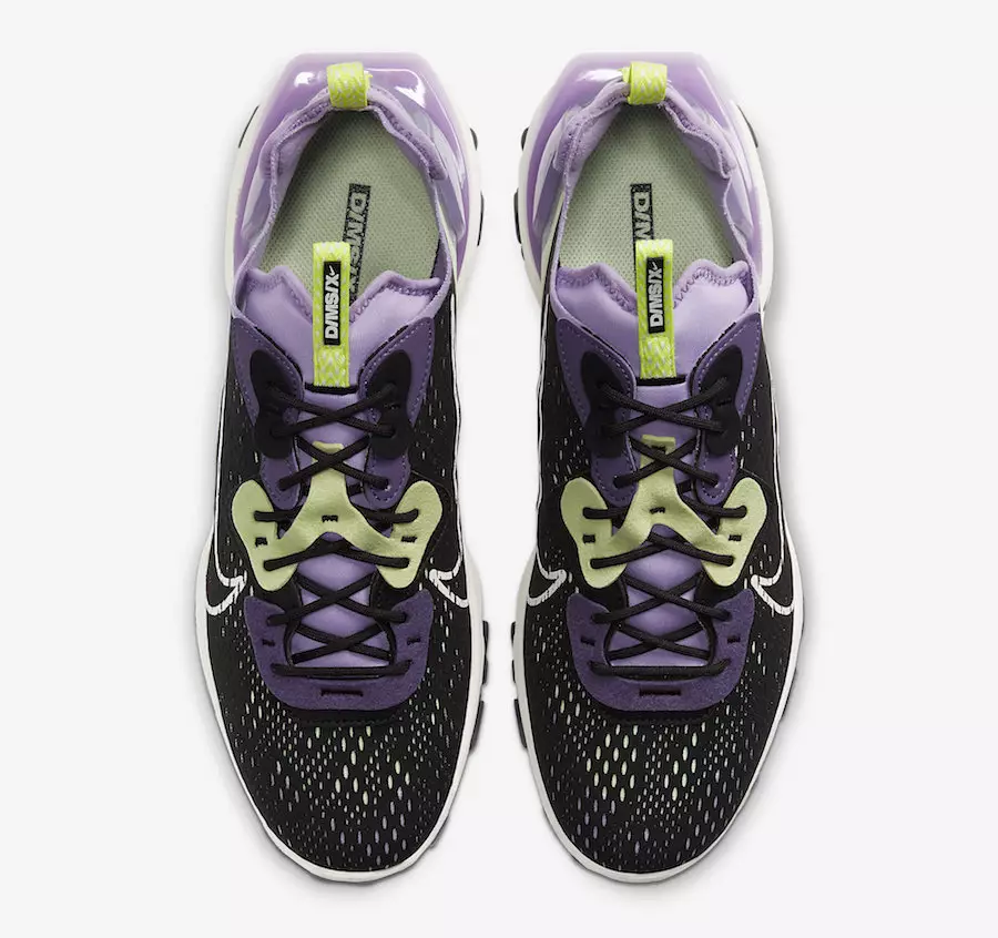 Nike React Vision Gravity Purple Volt CD4373-002 Datum izdaje