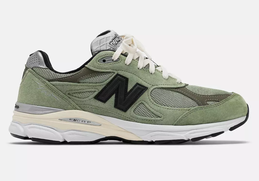 JJJJound New Balance 990v3 Olive M990JD3 تاريخ الإصدار السعر