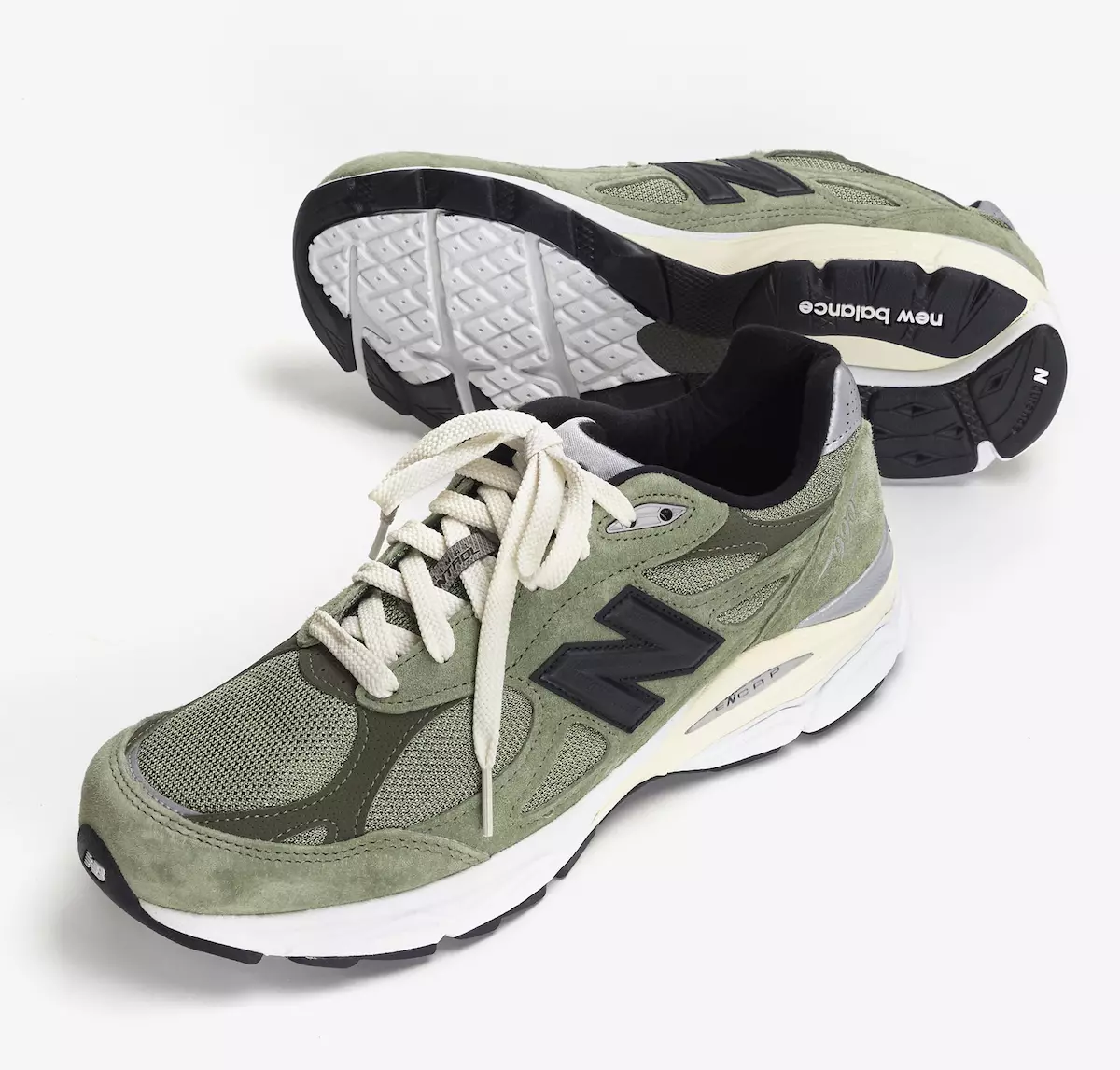 JJJJound New Balance 990v3 Olive M990JD3 Ngày phát hành