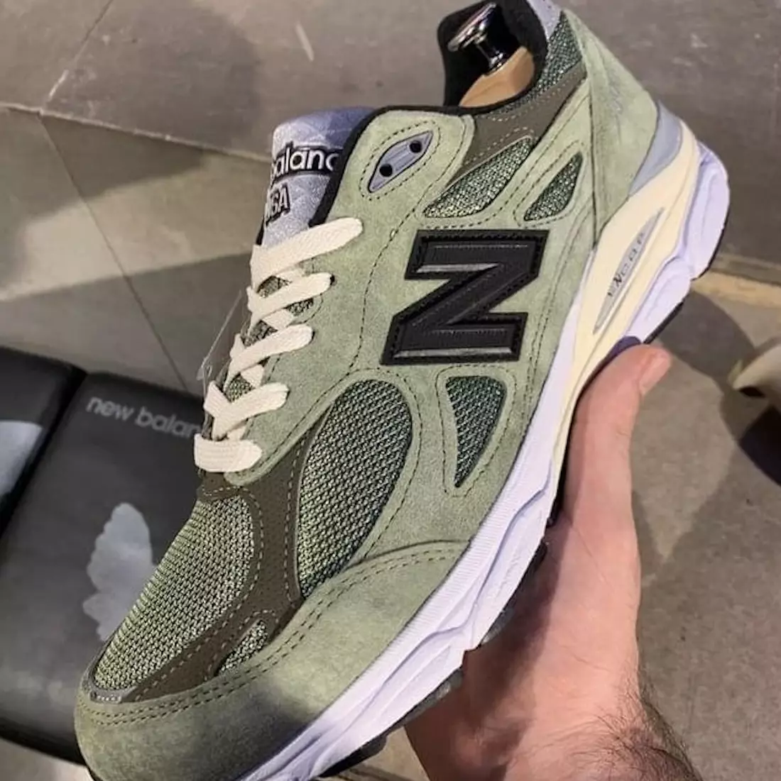 JJJJound New Balance 990v3 M990JD3 izlaišanas datums