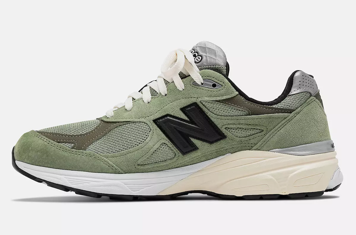 JJJJound New Balance 990v3 Olive M990JD3 Julkaisupäivähinta