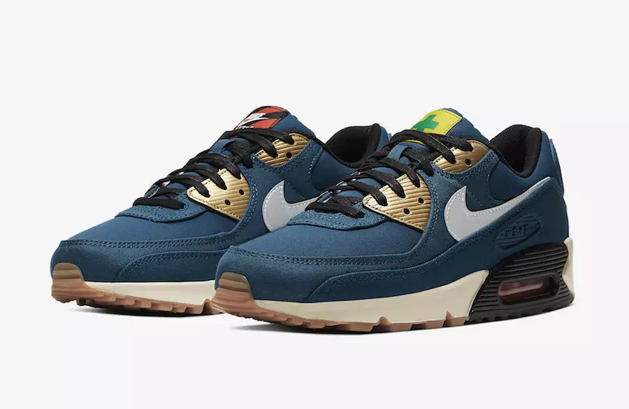 Nike Air Max 90 Spreagtha ag Oibrithe Tógála Tóiceo