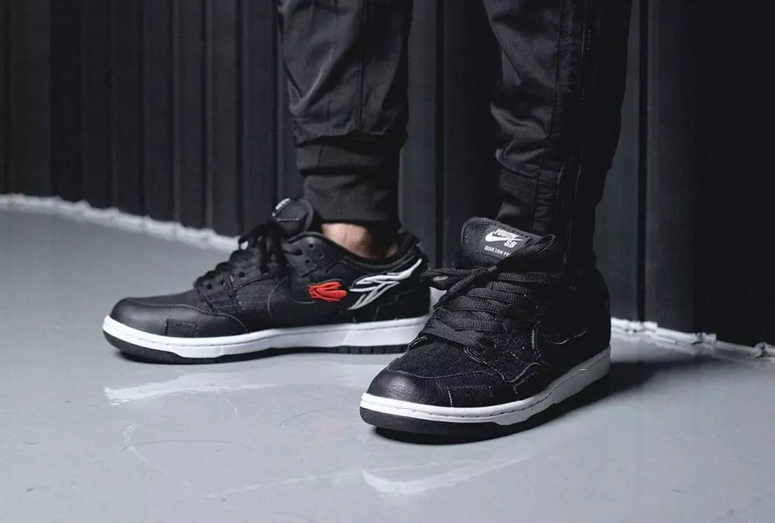 Wasted Youth Nike SB Dunk Low DD8386-001 Дата випуску на ногах