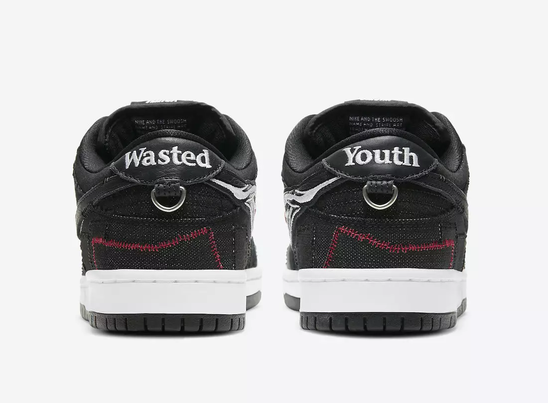 Wasted Youth Nike SB Dunk Low DD8386-001 Útgáfudagur Verð